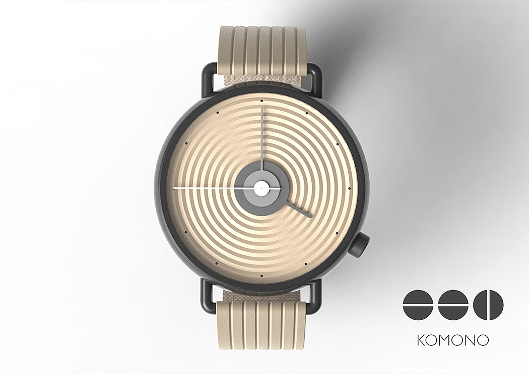 concise，brown，Wrist watch，COMMON，
