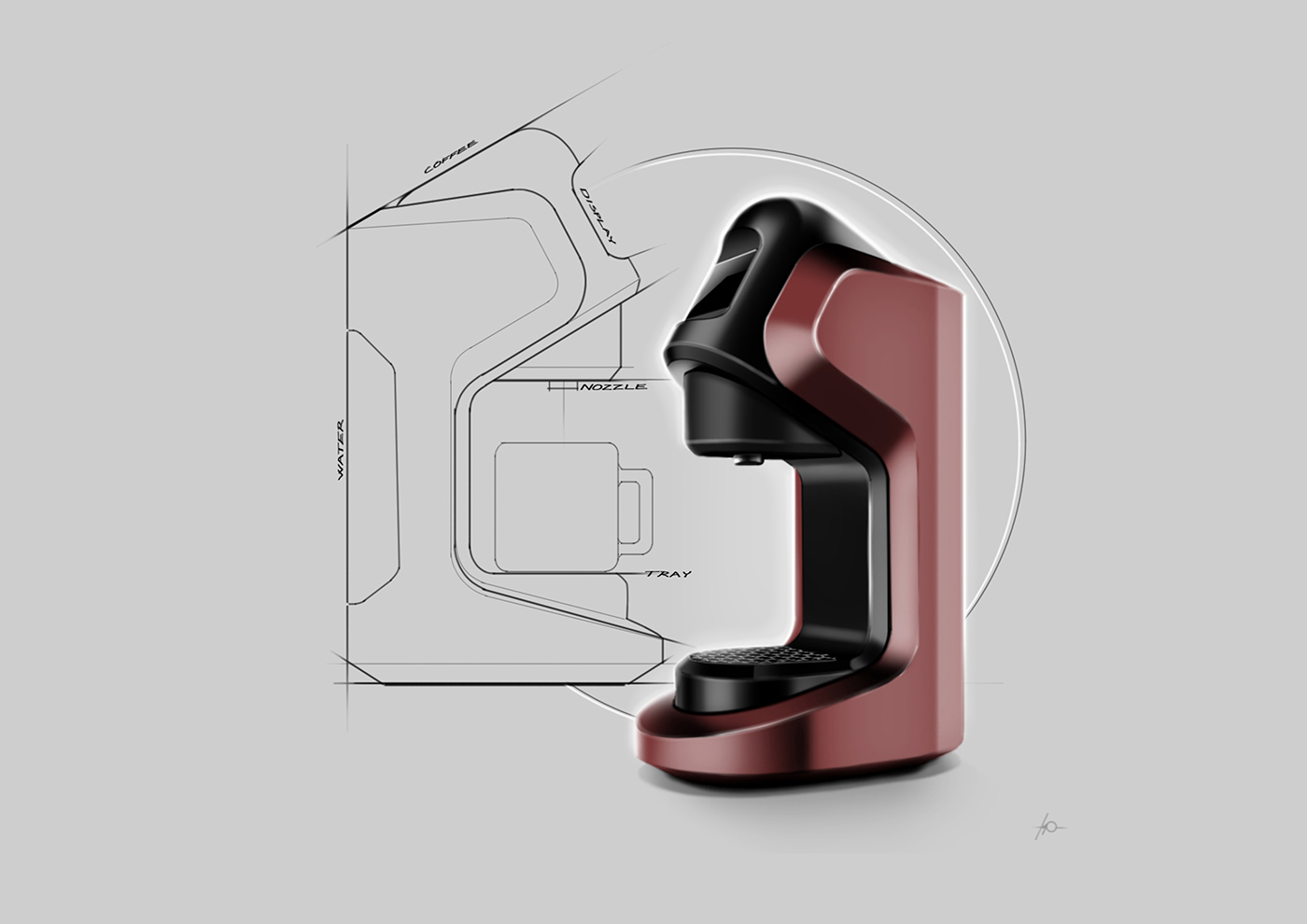 two thousand and seventeen，household electrical appliances，sketch，draw，