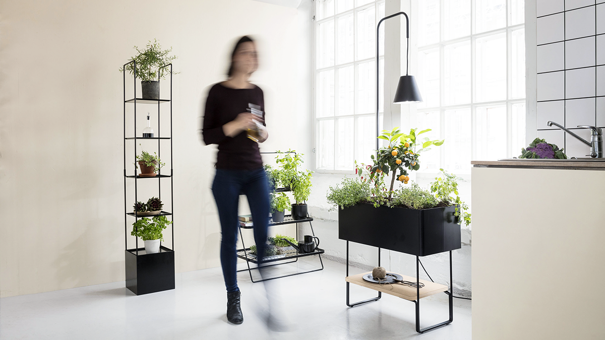 Flower rack，Sun room，Northern Europe，