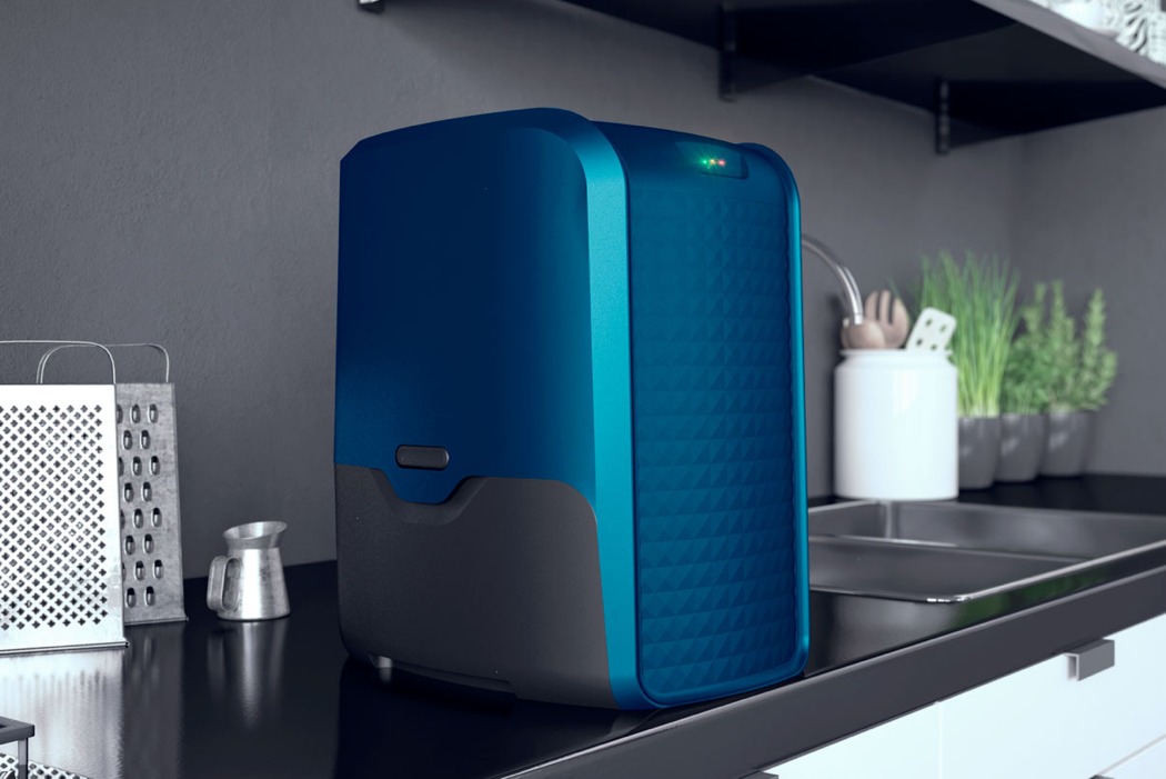 blue，household electrical appliances，Mini，Water purifier，