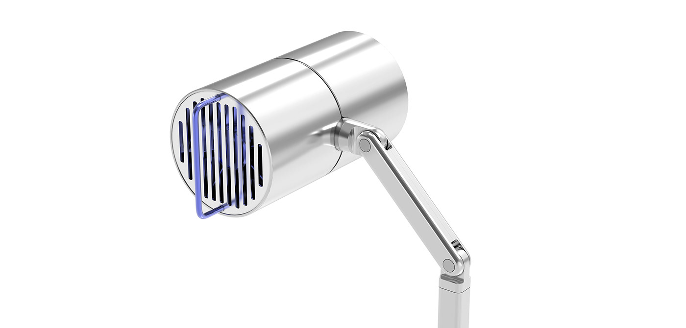 Metal，Fan，Desk lamp，