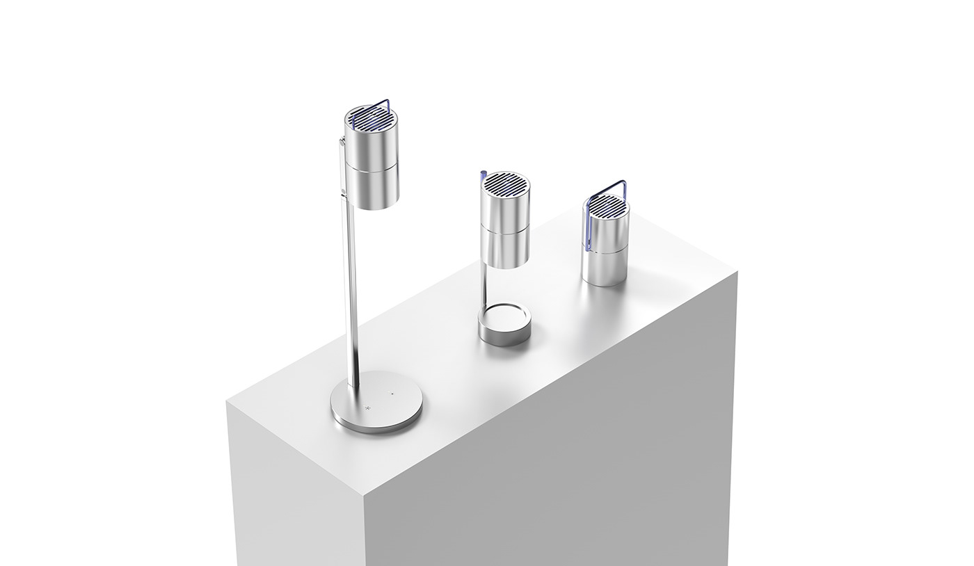 Metal，Fan，Desk lamp，