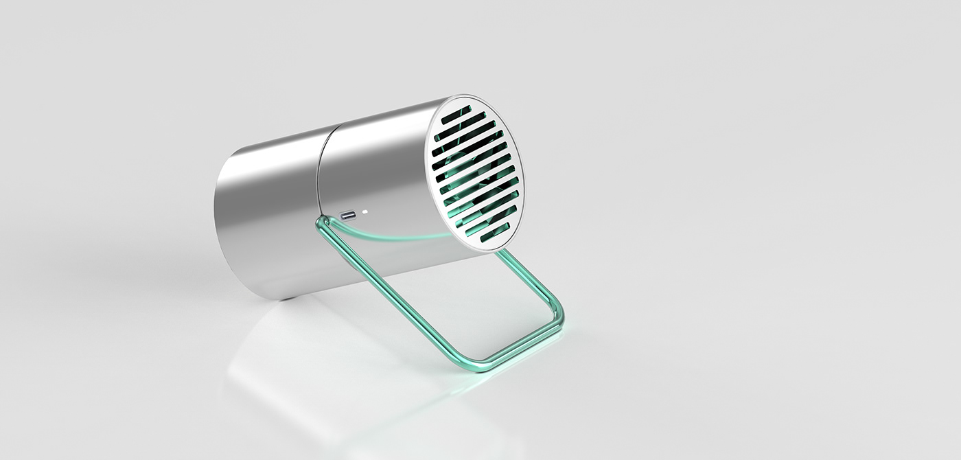 Metal，Fan，Desk lamp，