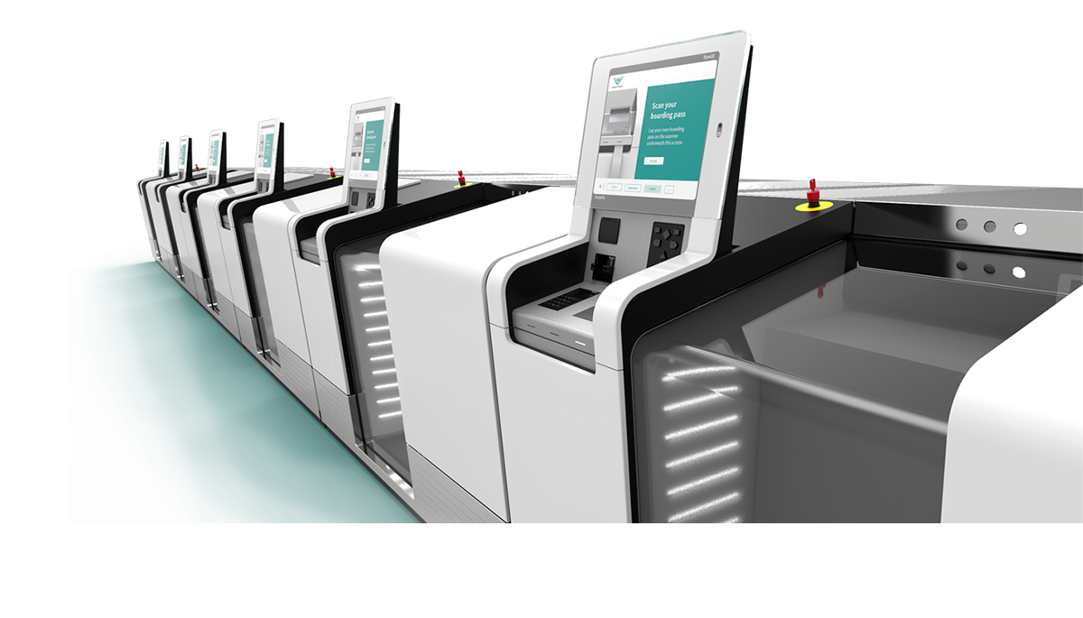 2017 red dot award，product design，Security inspection system，SITA Drop&Fly®，