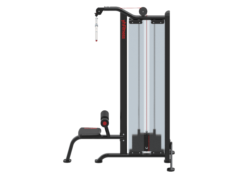High pull trainer，Yhfitness fitness equipment，Commercial strength fitness equipment，