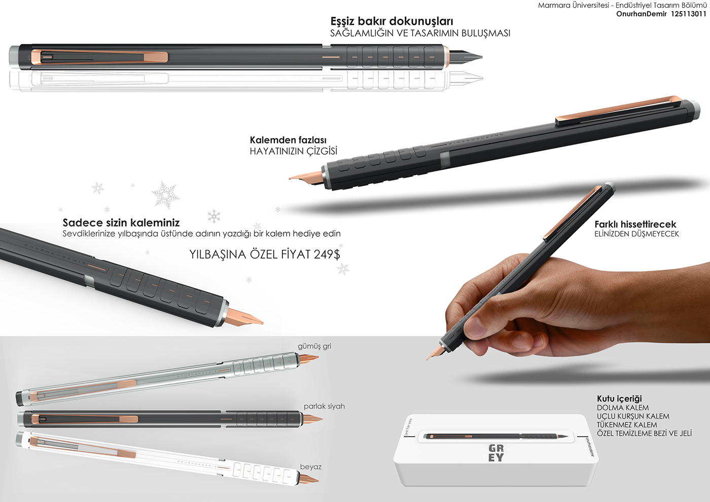 black，Aluminum copper，Pen，Hurricane iron，