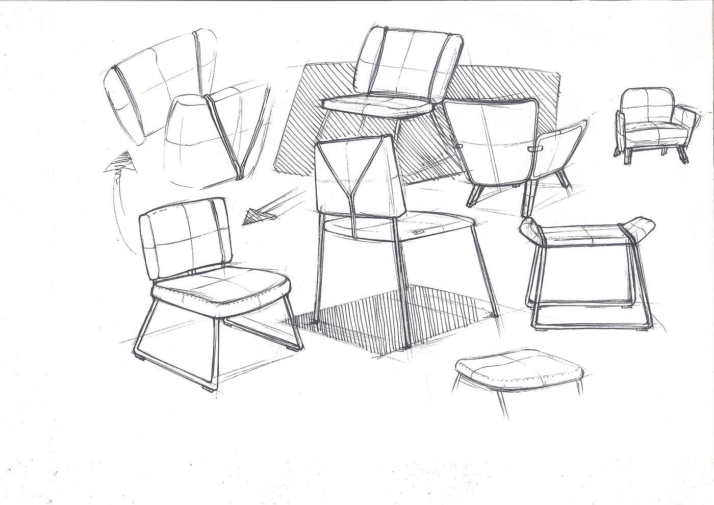 Old hand drawn book，