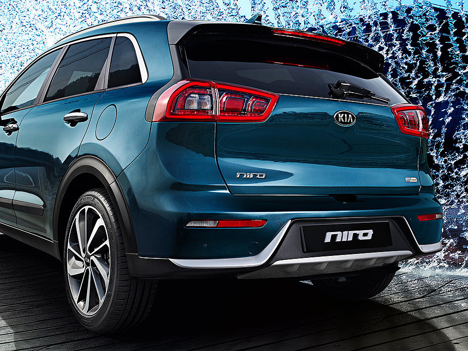 2017 red dot award，Kia Niro，automobile，vehicle，