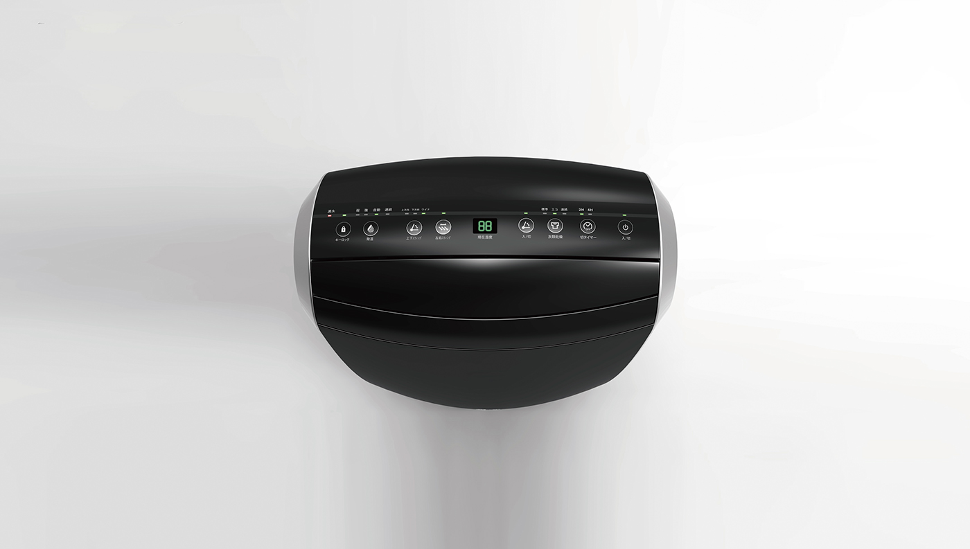 dehumidifier，Humidifier，Silver Black，