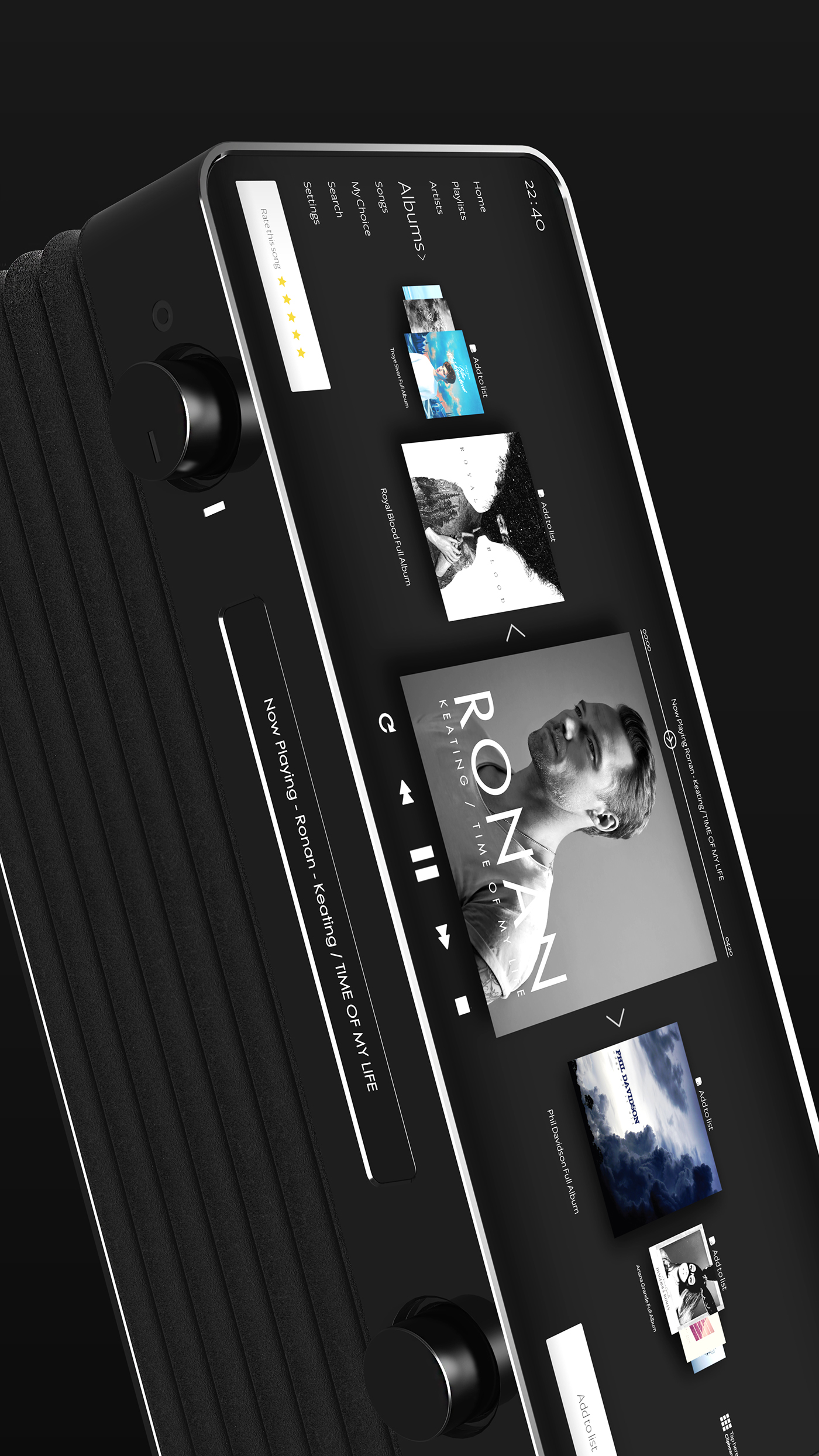 Search song，comment，Large screen，music，