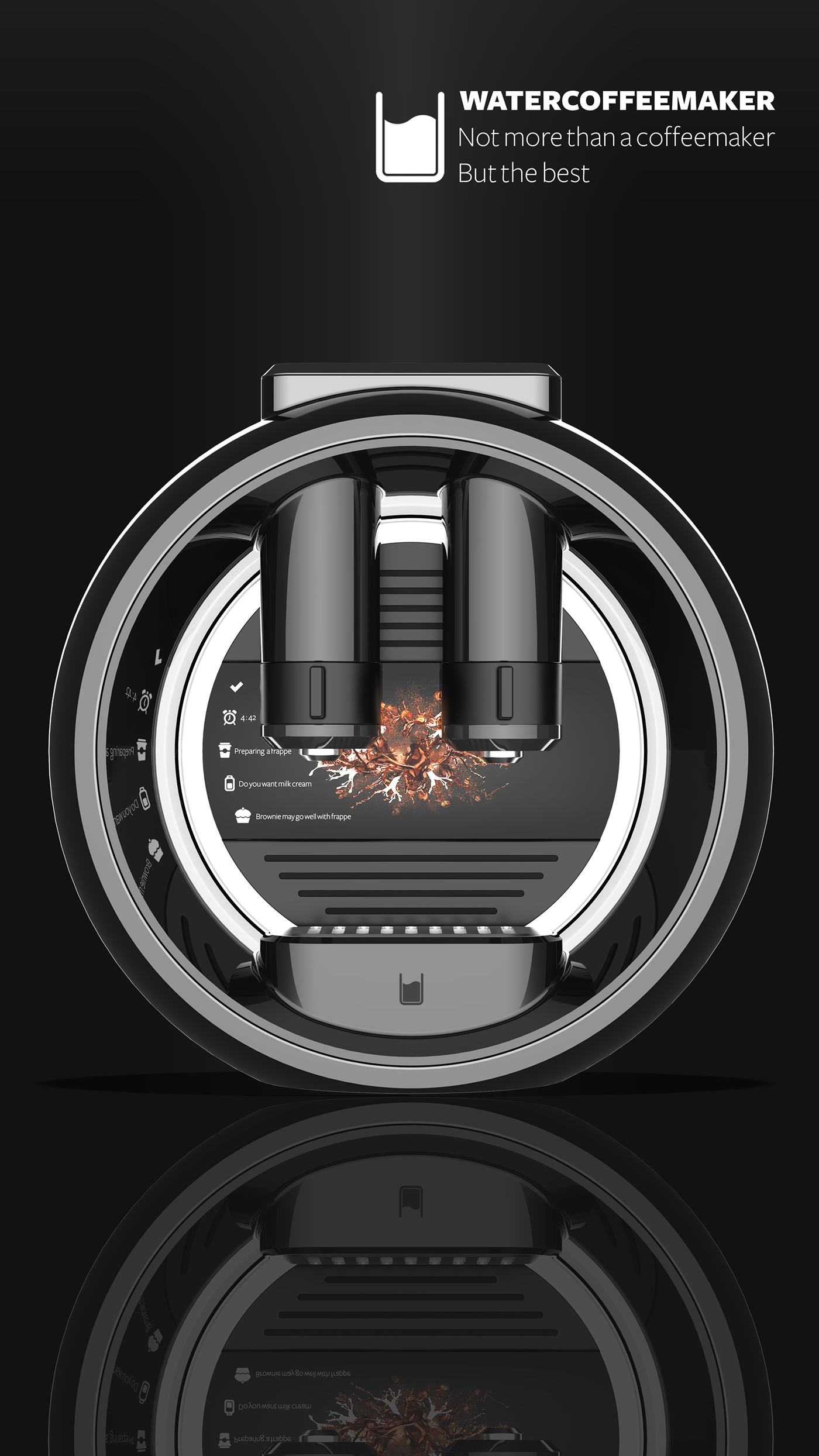 circular，Starbucks，CoffeeMaker，Coffee machine，Hurricane iron，