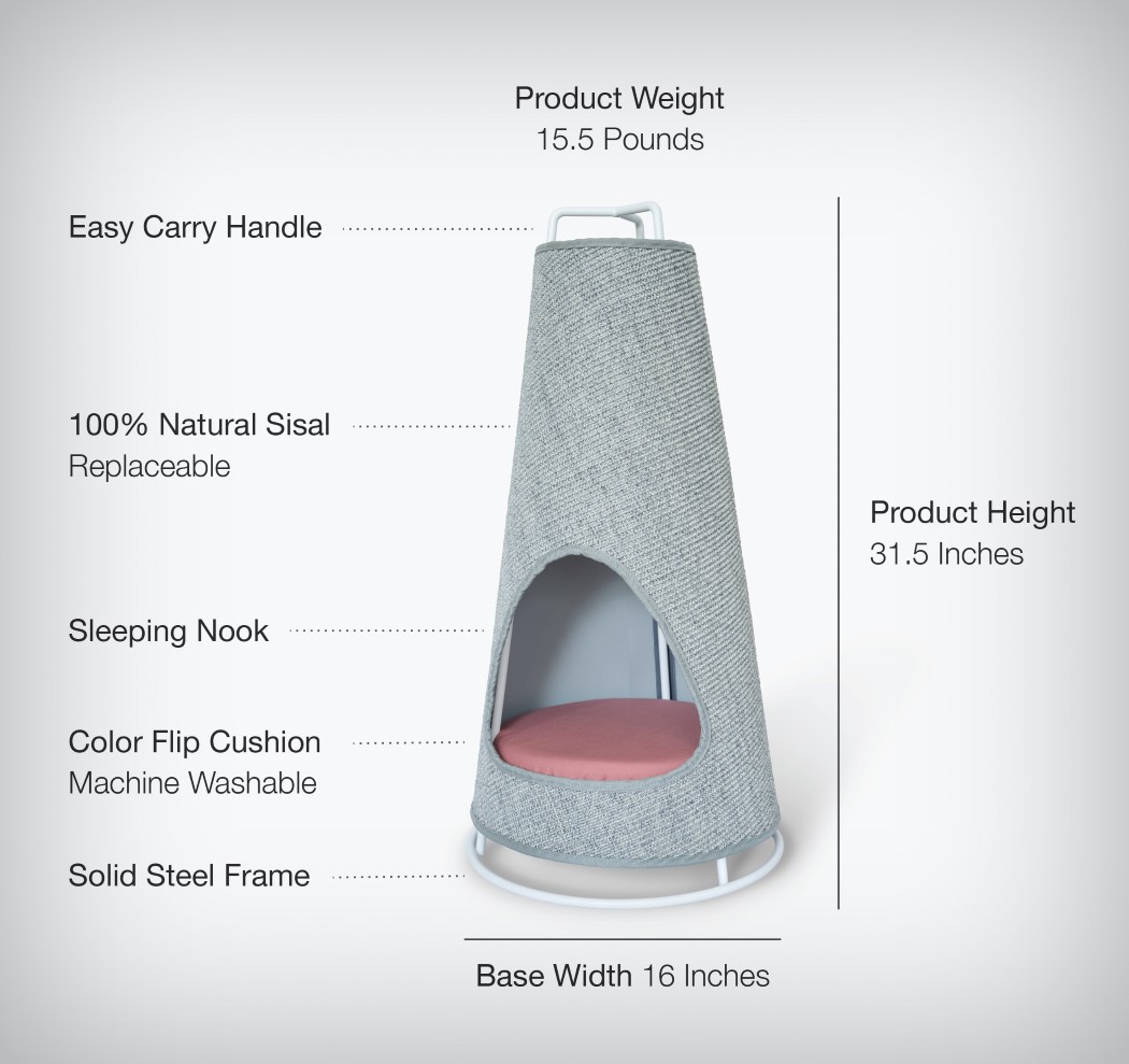 Scratching device，stable，Cat nest，