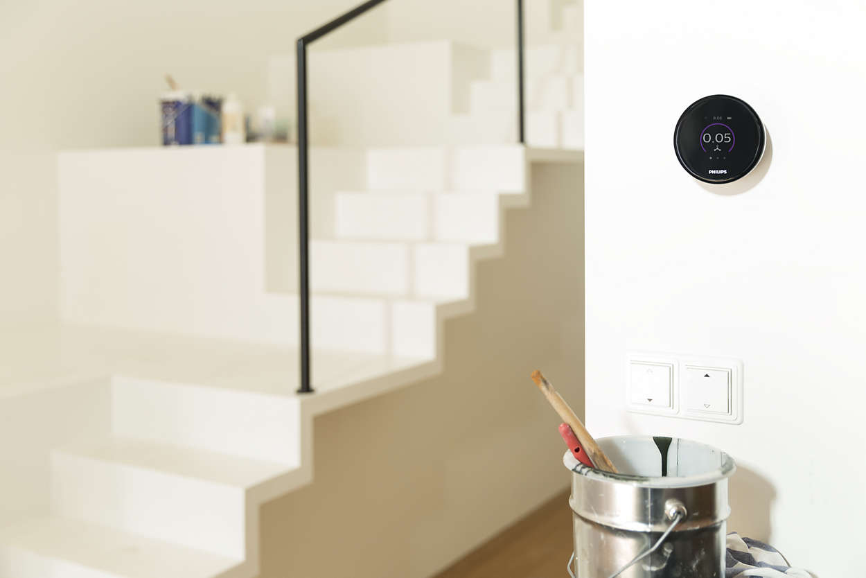 2017 red dot award，Air quality sensor，Philips，Air vibration，