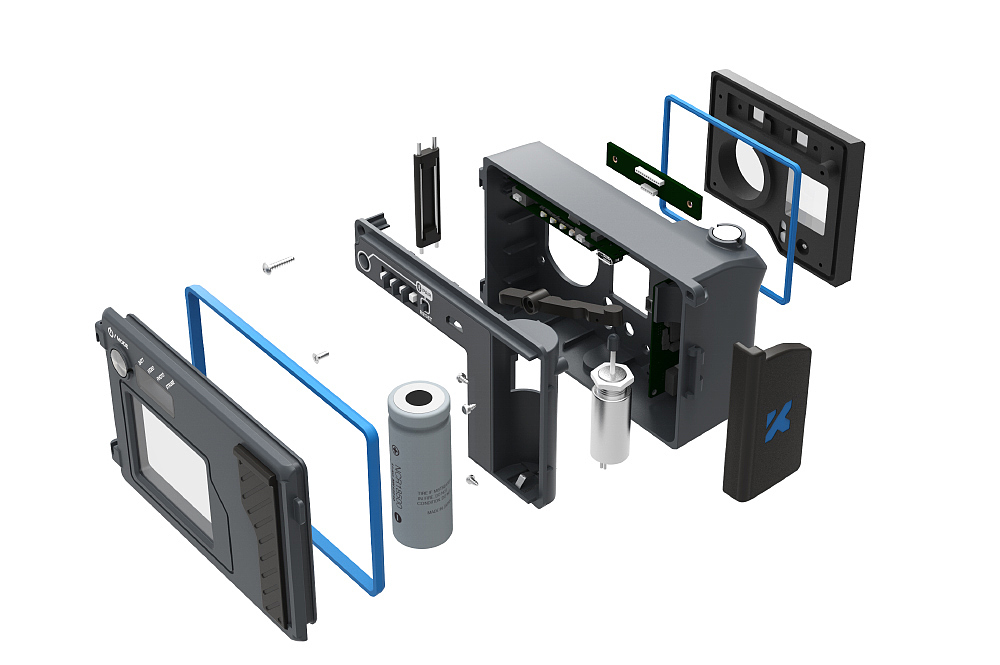camera，Small，Product explosion diagram，
