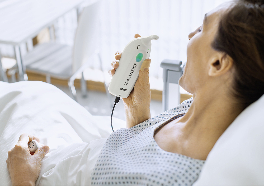 2017 red dot award，product design，Medical equipment，Zalviso ®，