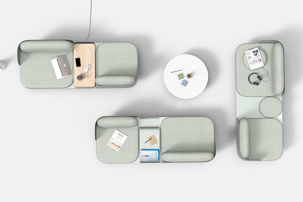 to work in an office，furniture design ，Wrap，