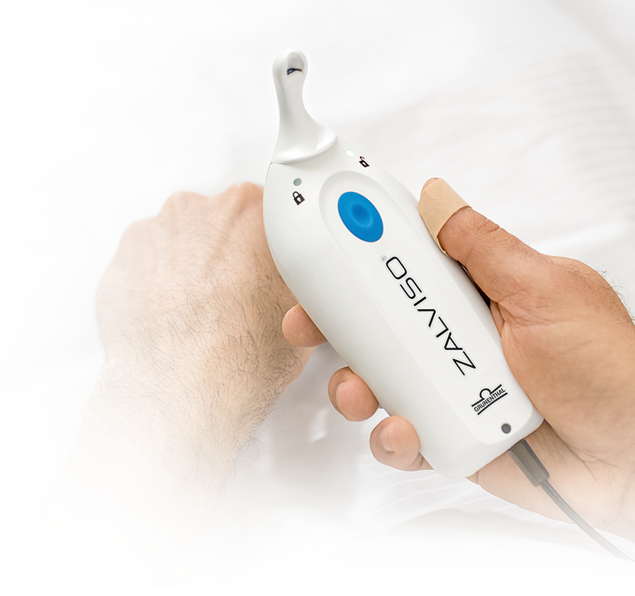 2017 red dot award，product design，Medical equipment，Zalviso ®，