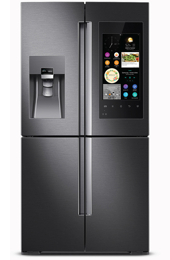 household electrical appliances，industrial design，Samsung，Refrigerator，Rendering，