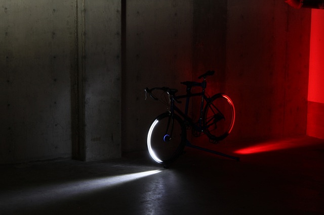 自行车，发光，运动户外，交通工具，