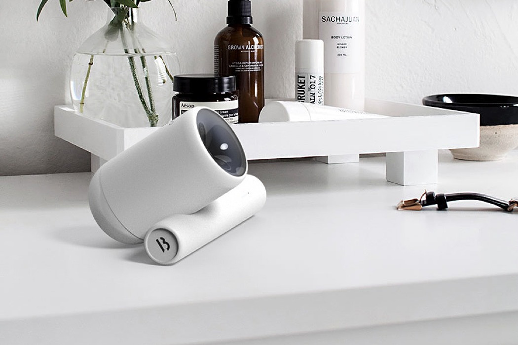 product design，white，Intelligent fragrance machine，