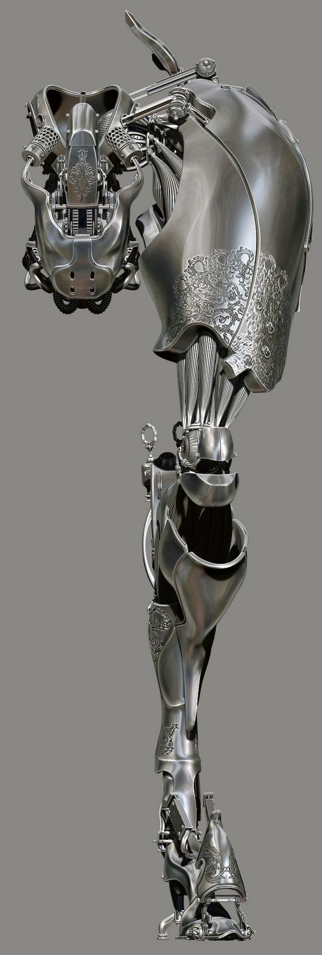 industrial design，Digital，science and technology，machine，robot，Prosthesis，