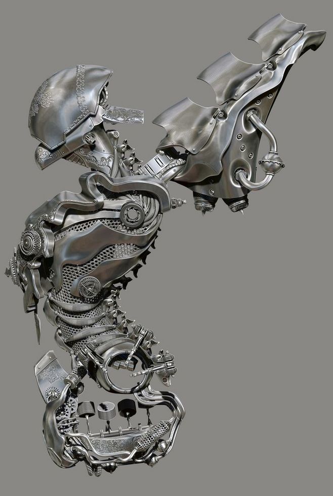 industrial design，Digital，science and technology，machine，robot，Prosthesis，