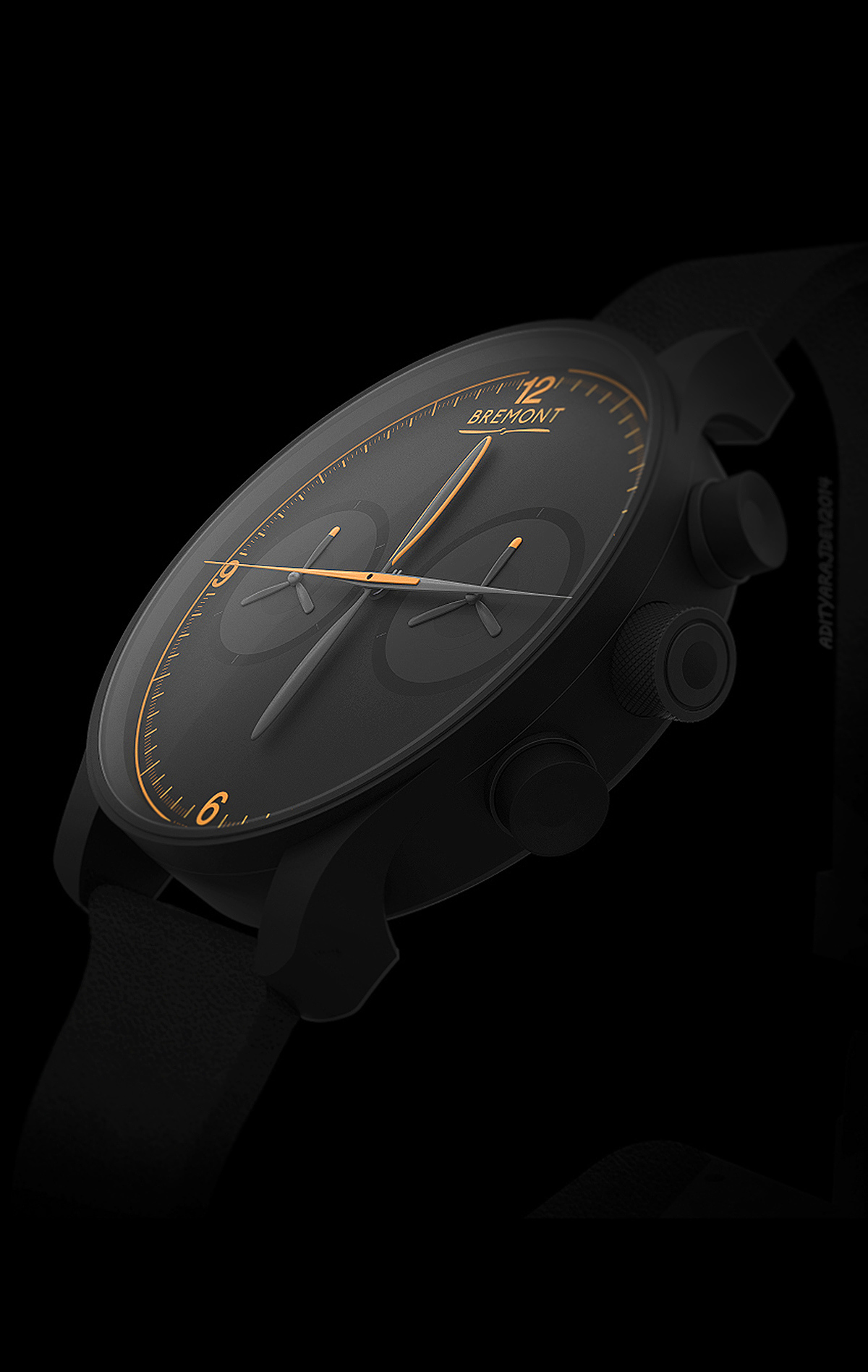industrial design，Digital，intelligence，black，surface，Mechanical watch，Electronic watch，