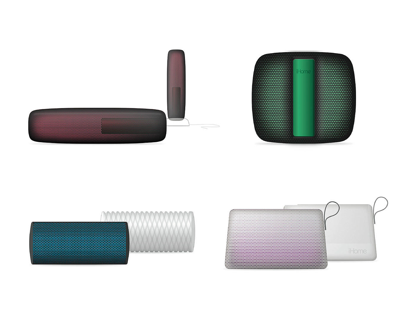 Home (keypad)，Bluetooth speaker，Portable，