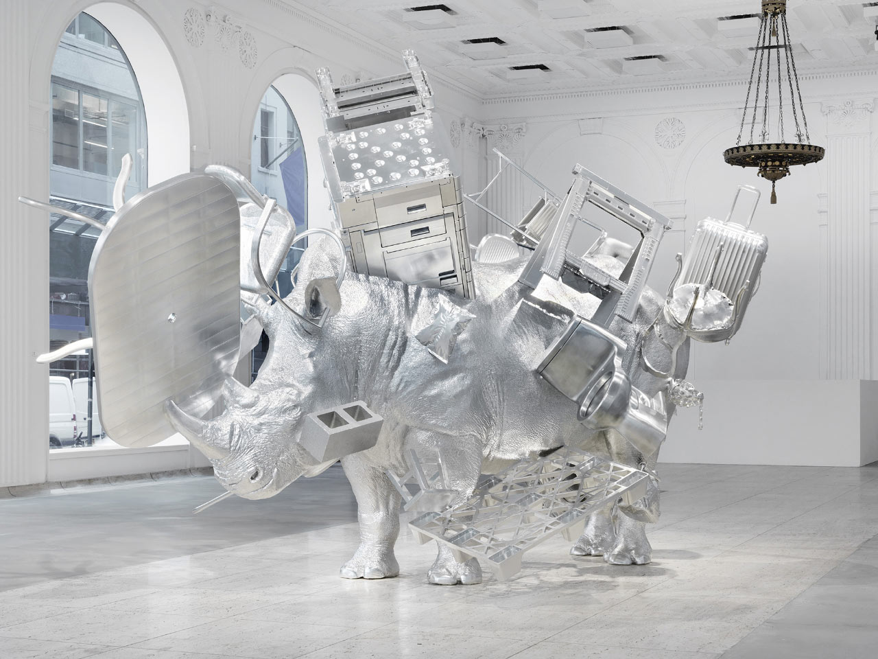 Art，Sculpture，Aluminum products，