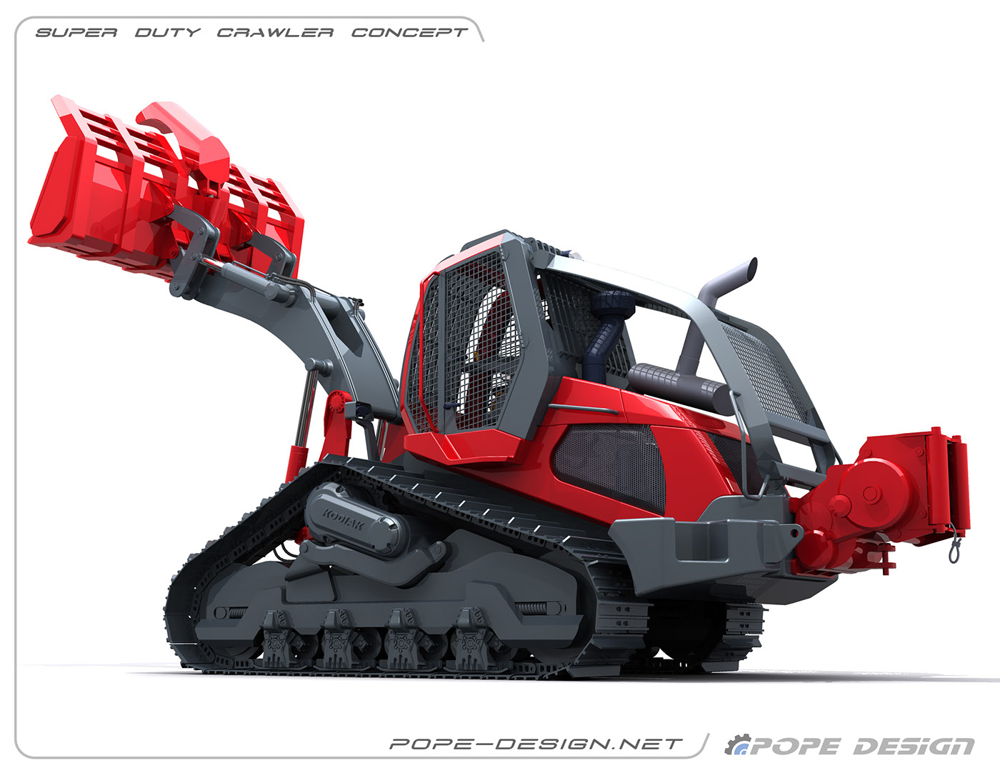 gules，Logging vehicle，Jon Pope，