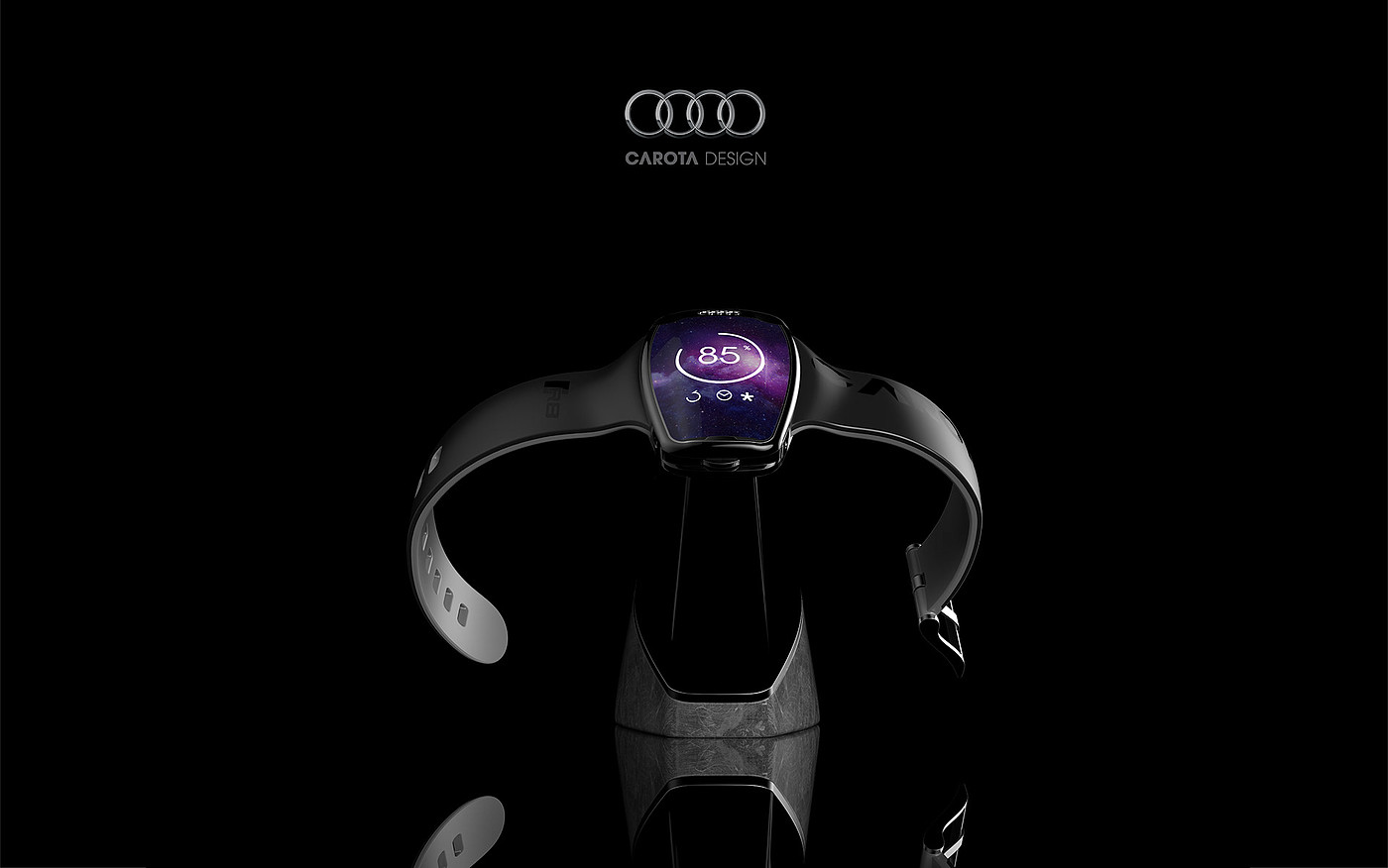 Intelligent Watch，black，audi，audi，