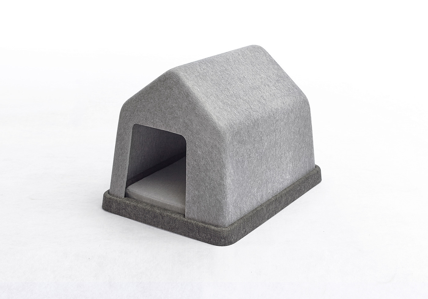 kennel，grey，felt，