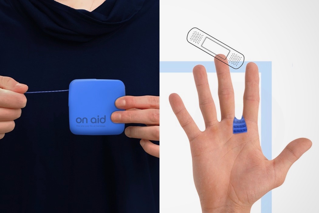 Olivia Wilmink，Band aid，On Aid，Flexible polymer，cotton，