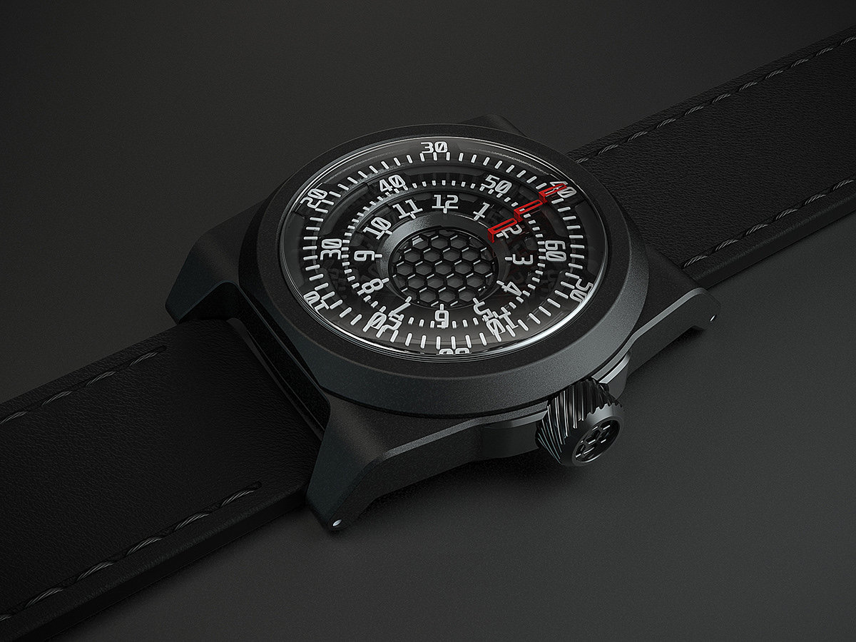 Jans Slapins，Wrist watch，3d，Render，