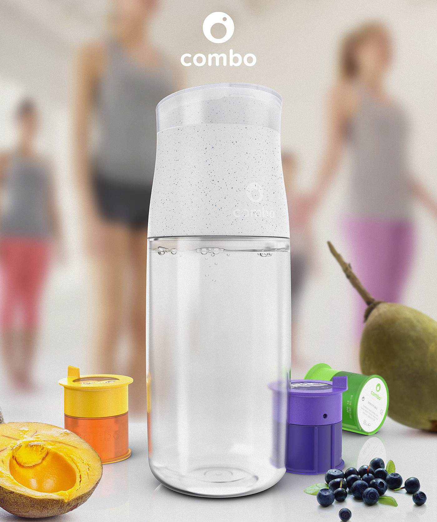 Water cup，Nutrient water，capsule，Combo，