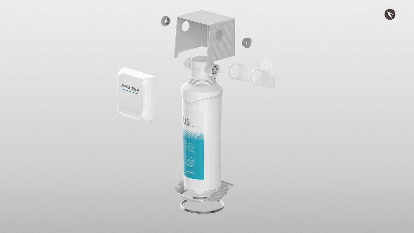 Nanfeng industrial design，Water purifier，Jingxiaobai，Angel，