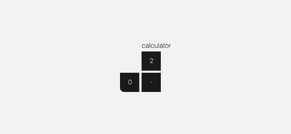 产品设计，科技，计算器，Calculator 2.0，