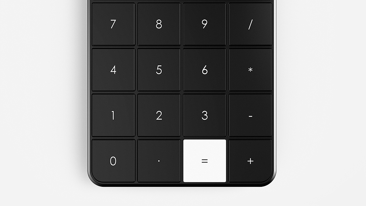 产品设计，科技，计算器，Calculator 2.0，