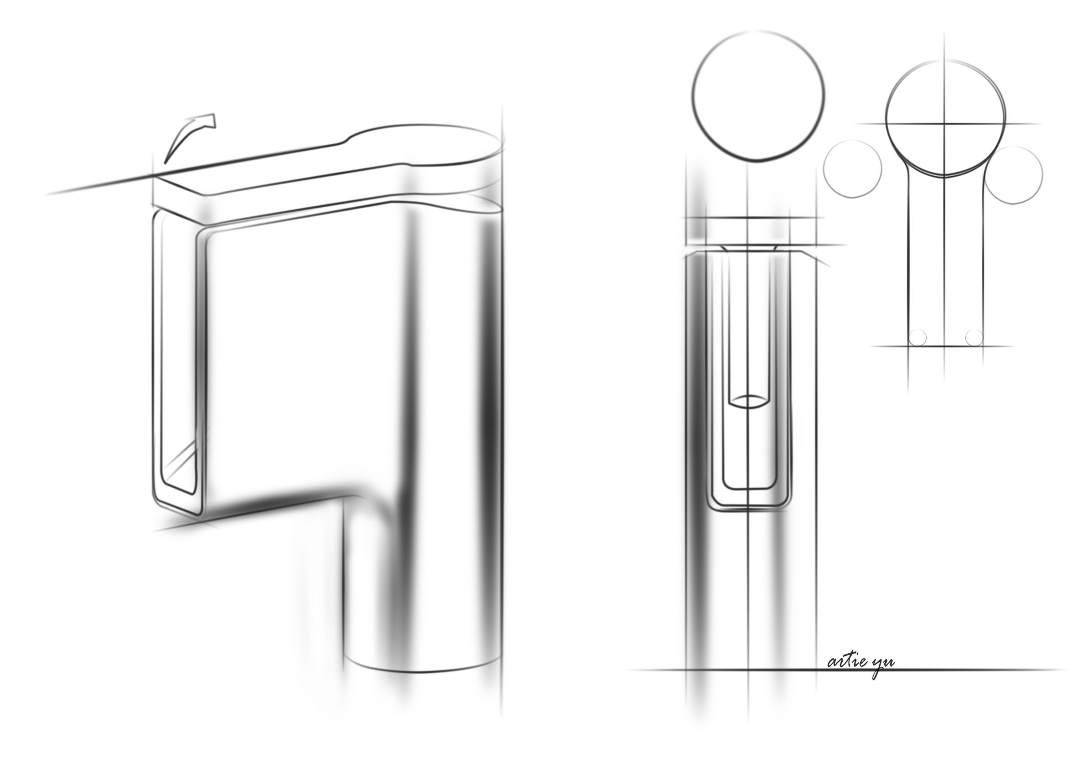 water tap，bathroom，product design，Lotic，2018 if Award，