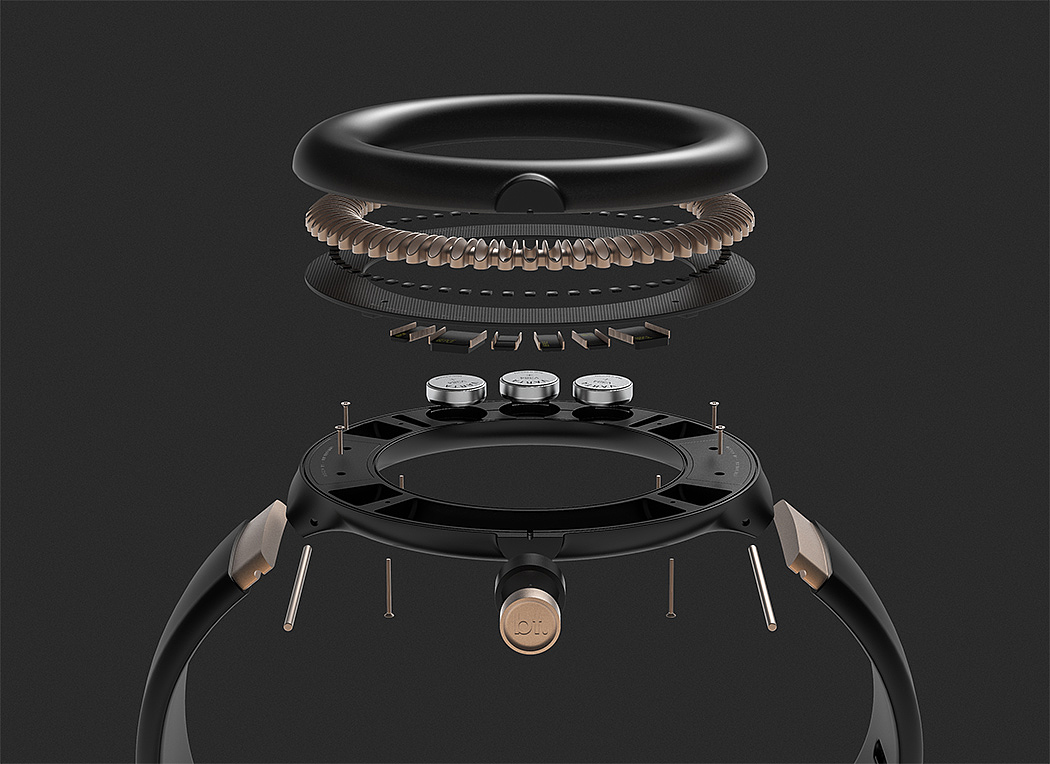 clock dial，black，Tassilo Eissing，WOTCH，