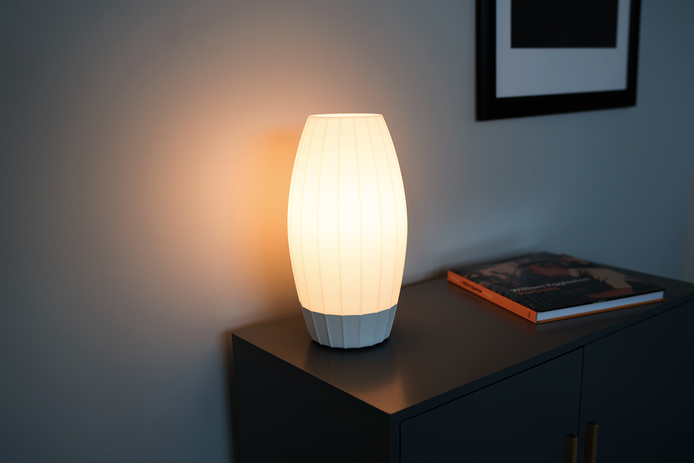 Desk lamp，carbon fibre，system，life，