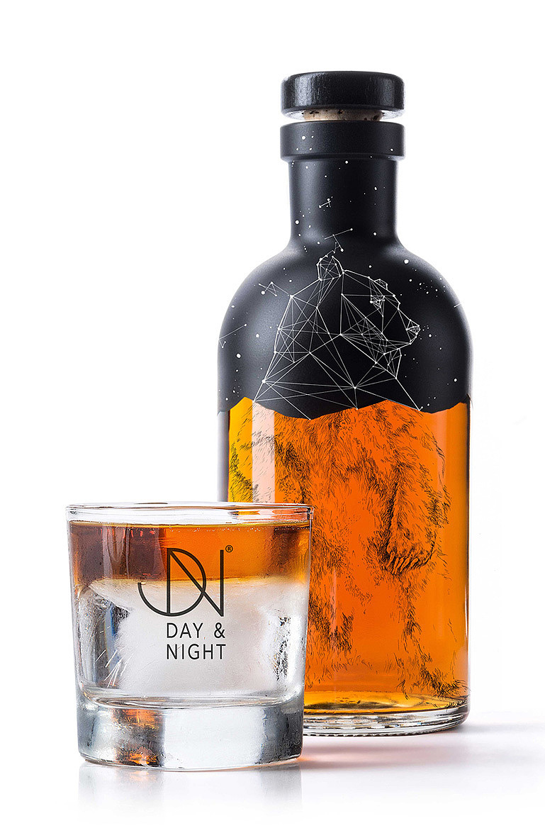 Alcohol，packing，constellation，animal，Line drawing，