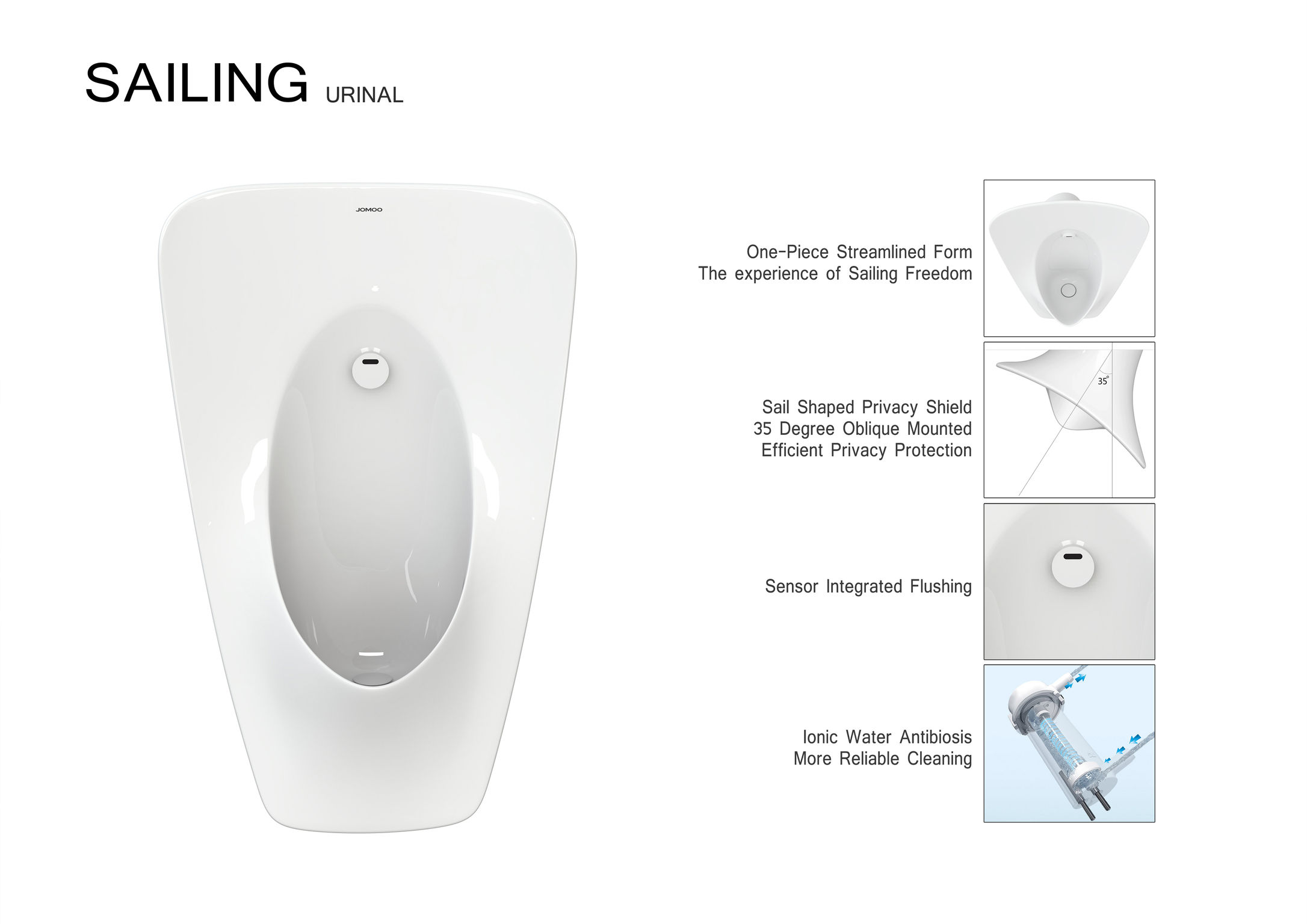 Sanitary products ，SAILING—Urina，urinal，2018 if Award，