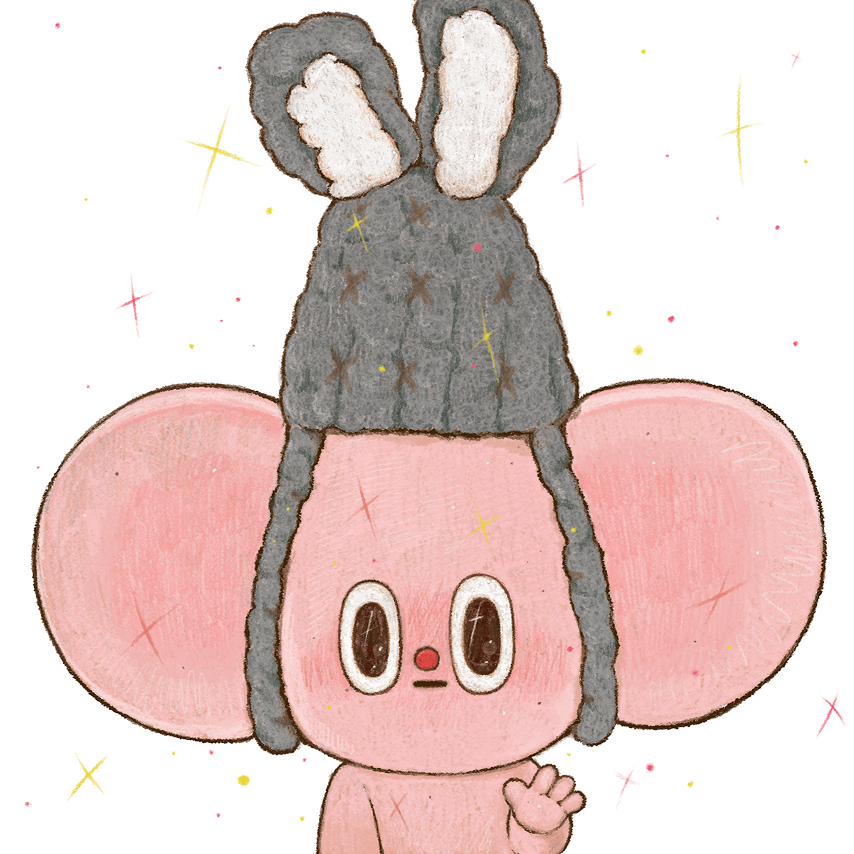 3d，mapping，Starfy，Toys，Pink，