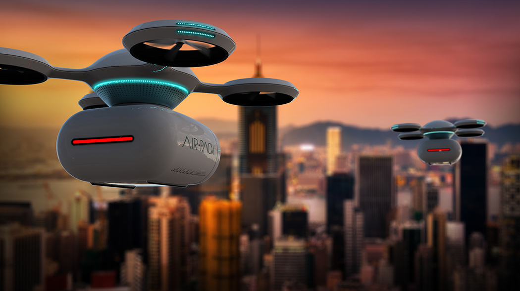 UAV，intelligence，app，white，AIR PACK，