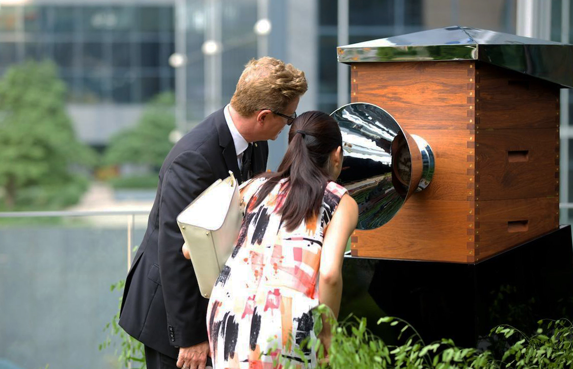 product design，Honeycomb design，Bee wall，