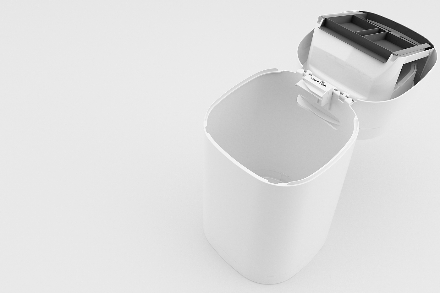 product design，Cat litter bucket，