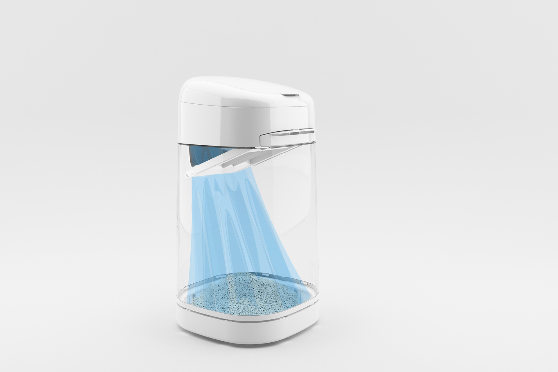 product design，Cat litter bucket，