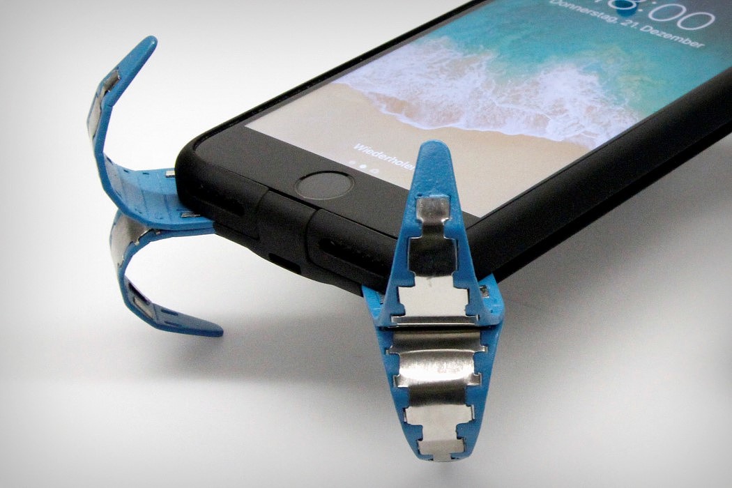 Mobile phone shell，Fall prevention，Spring，