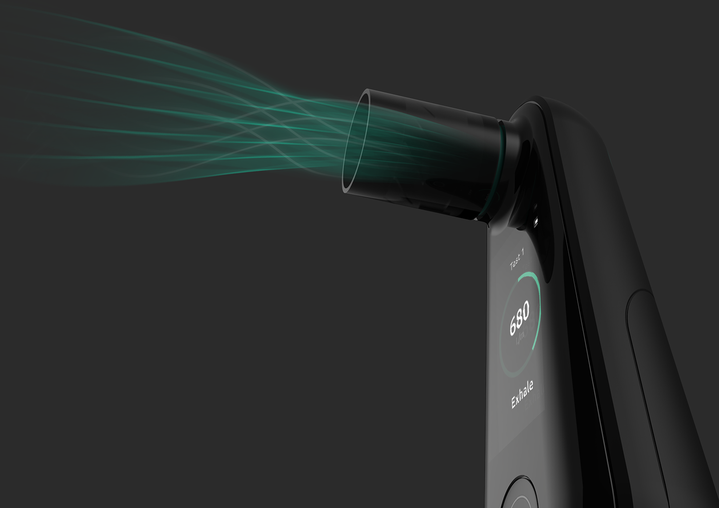 airpen spiromet，Air pen spirometer，Penguin shape，